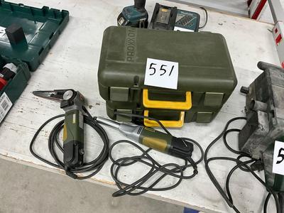 Overview picture of Proxxon Various power tools (2x)